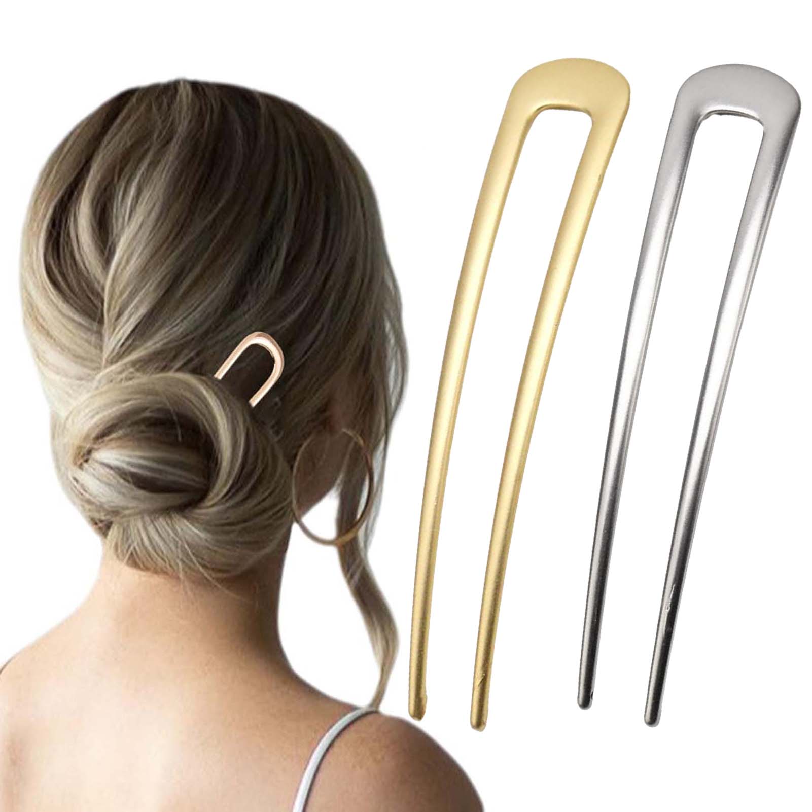 Vintage Tech Accessories - Grampos de Cabelo Franceses em Formato