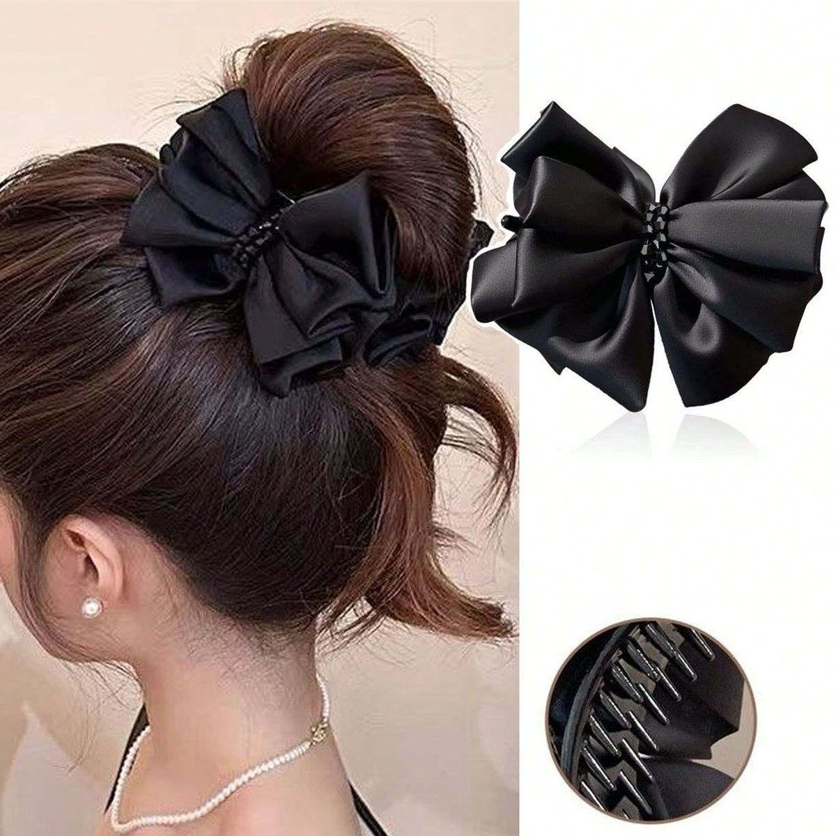 Hi Tech Accessories - Presilha de Cabelo Estilo Coreano de