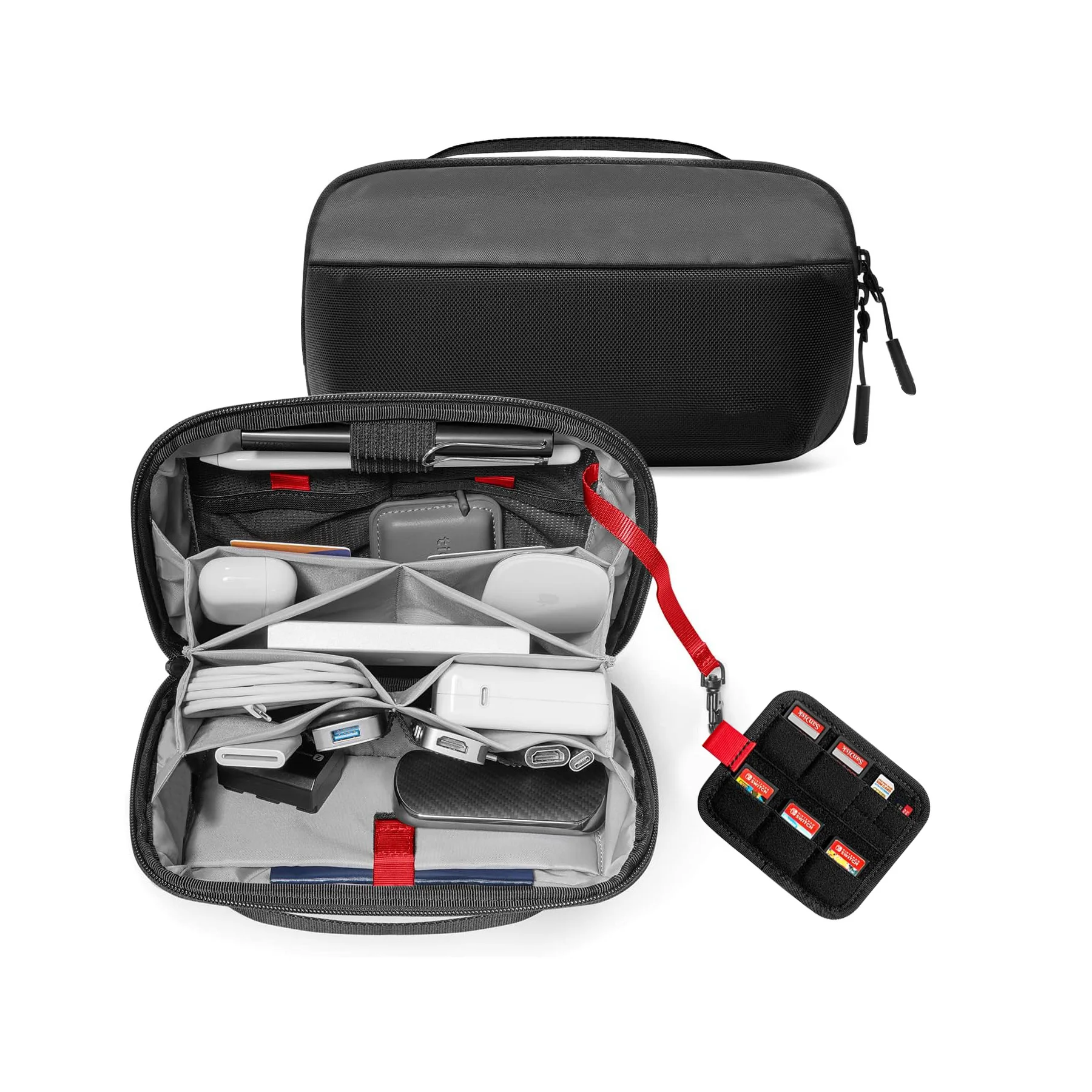 Tech Accessories Travel Case - Bolsa Organizadora de Tecnologia para Viagem,