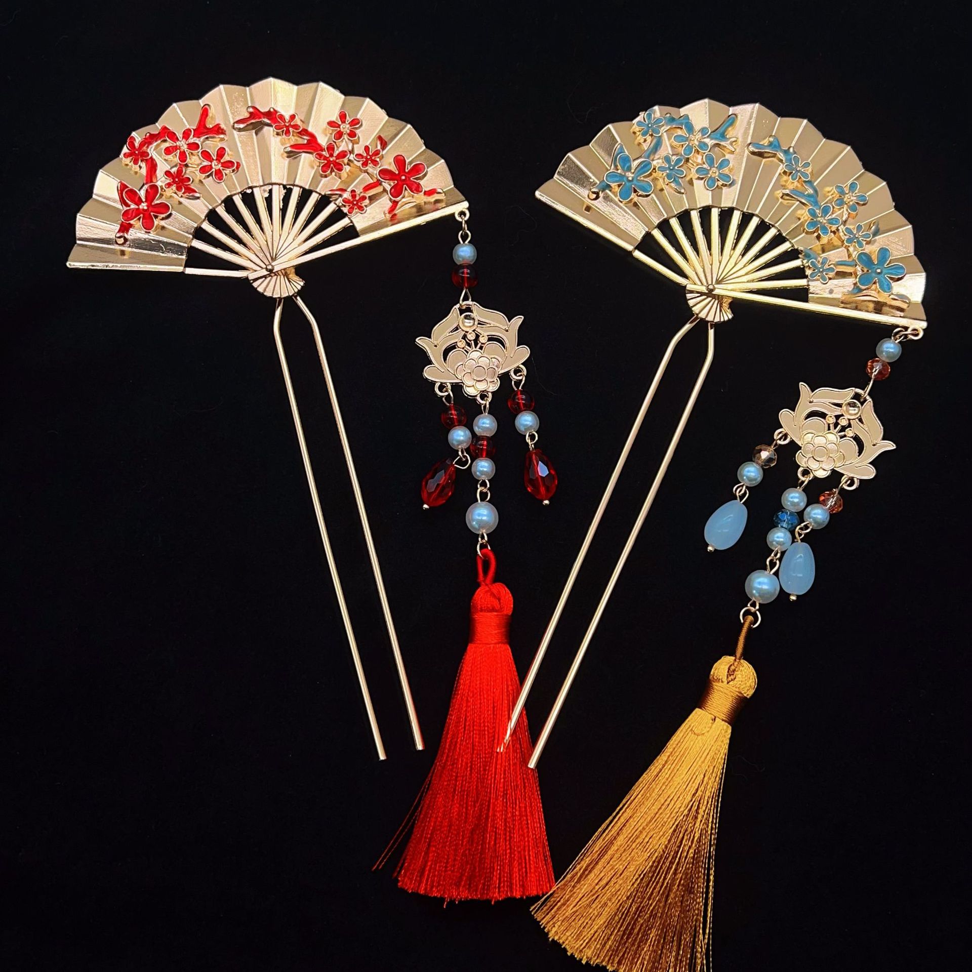 Hi Tech Accessories - Novo estilo chinês ventilador nacional borla