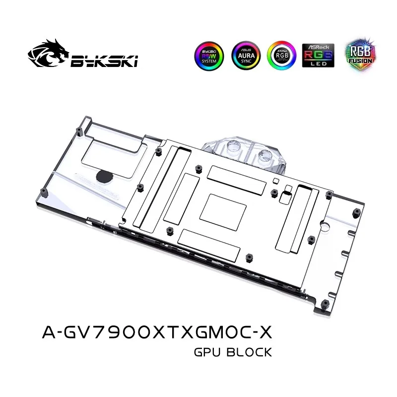 Amd Vga Rx 7900 Xtx - Bykski A-GV7900XTXGMOC-X Bloco de água para