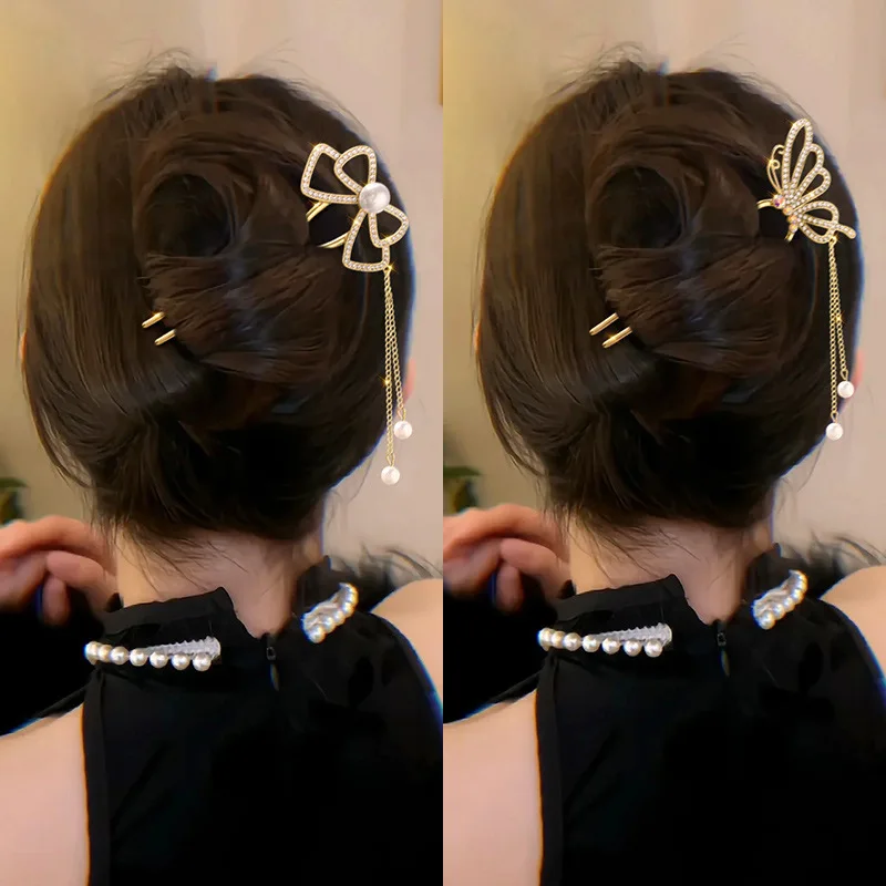 Estilo antigo pérola strass hi - Hi Tech Accessories avaliação e preço