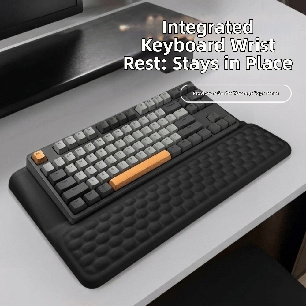 Suporte Ergonômico Antiderrapa - Keyboard Wrist Pad Leather avaliação e preço