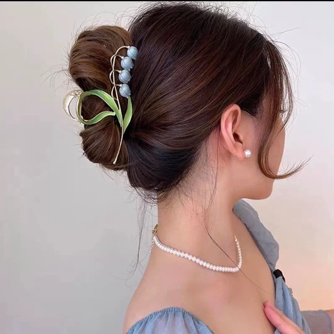Clipe de metal elegante com fl - Hi Tech Accessories avaliação e preço