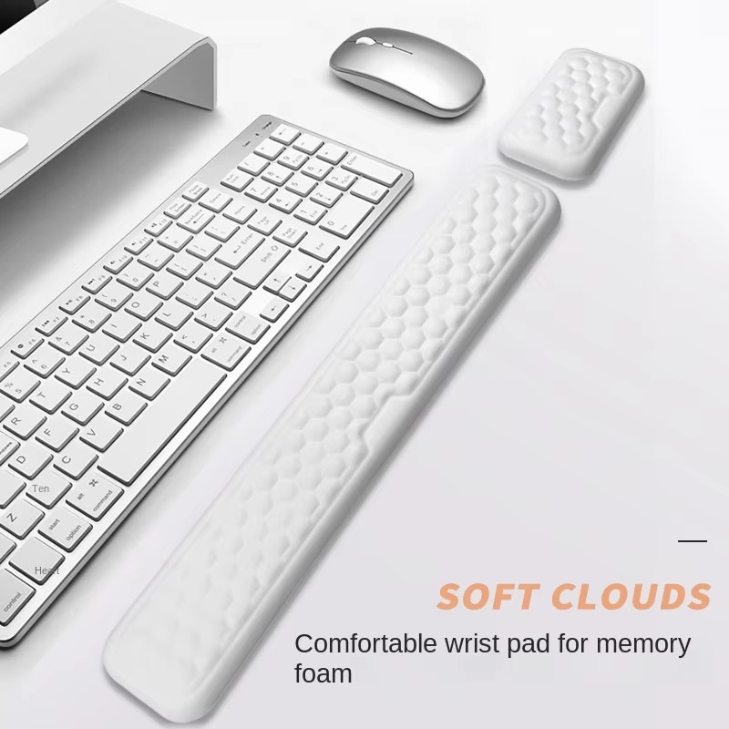 Descanso de pulso ergonômico m - Keyboard Wrist Pad Leather avaliação e preço