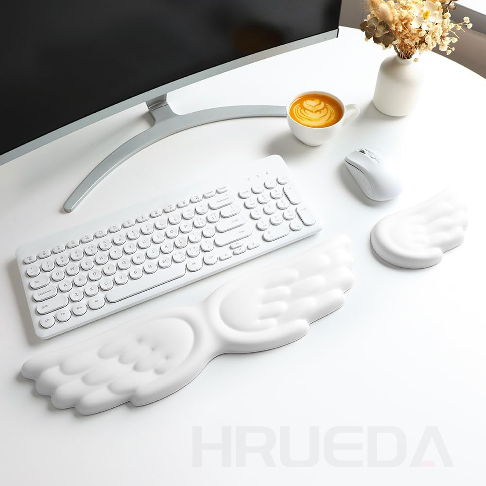 Teclado mecânico mouse descans - Keyboard Wrist Pad Leather avaliação e preço