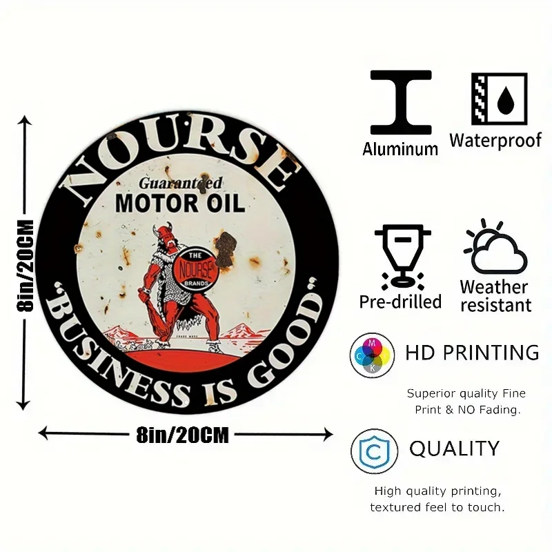 Sinal de óleo de motor vintage - Vintage Tech Accessories avaliação e preço