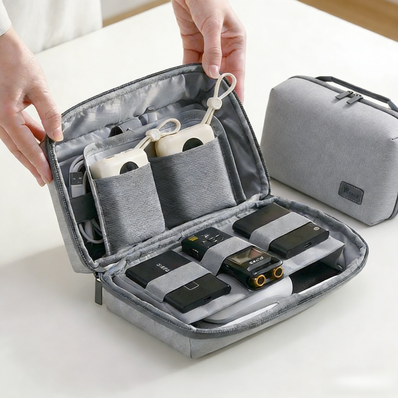 1pc organizador de eletrônicos - Tech Accessories Travel Case avaliação e preço