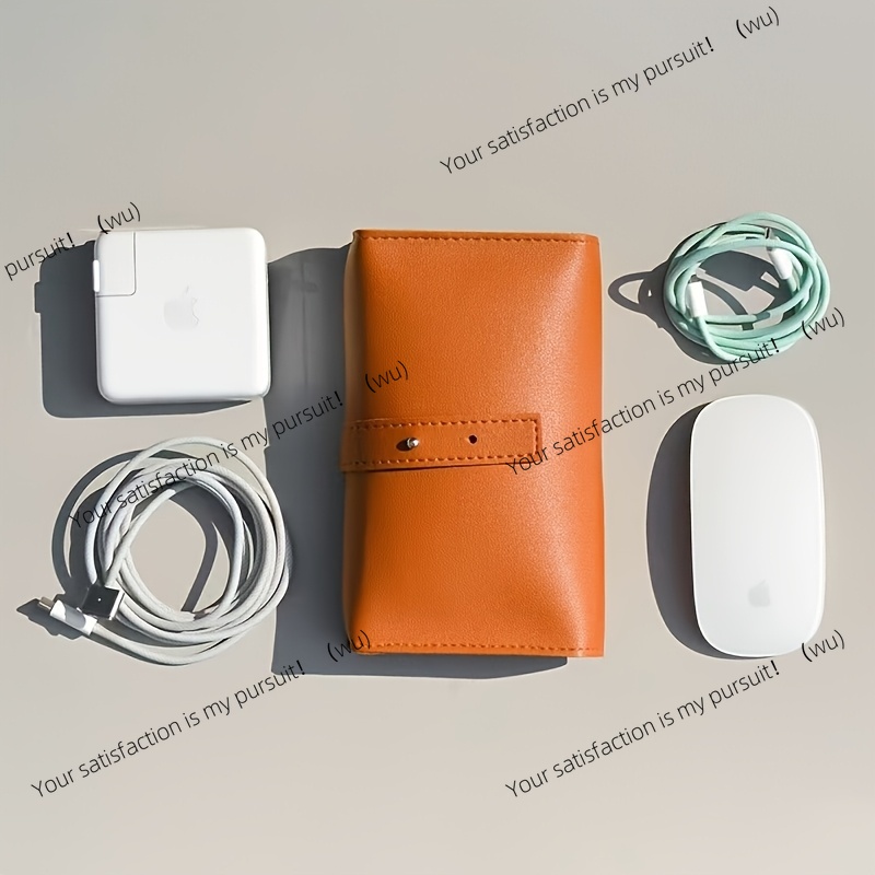 1pc couro do plutônio multi-co - Tech Accessories Travel Case avaliação e preço