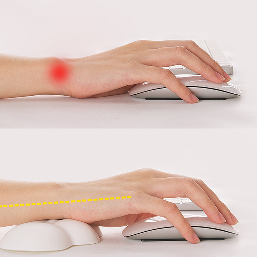 Mouse pad com descanso de puls - Keyboard Wrist Pad Leather avaliação e preço