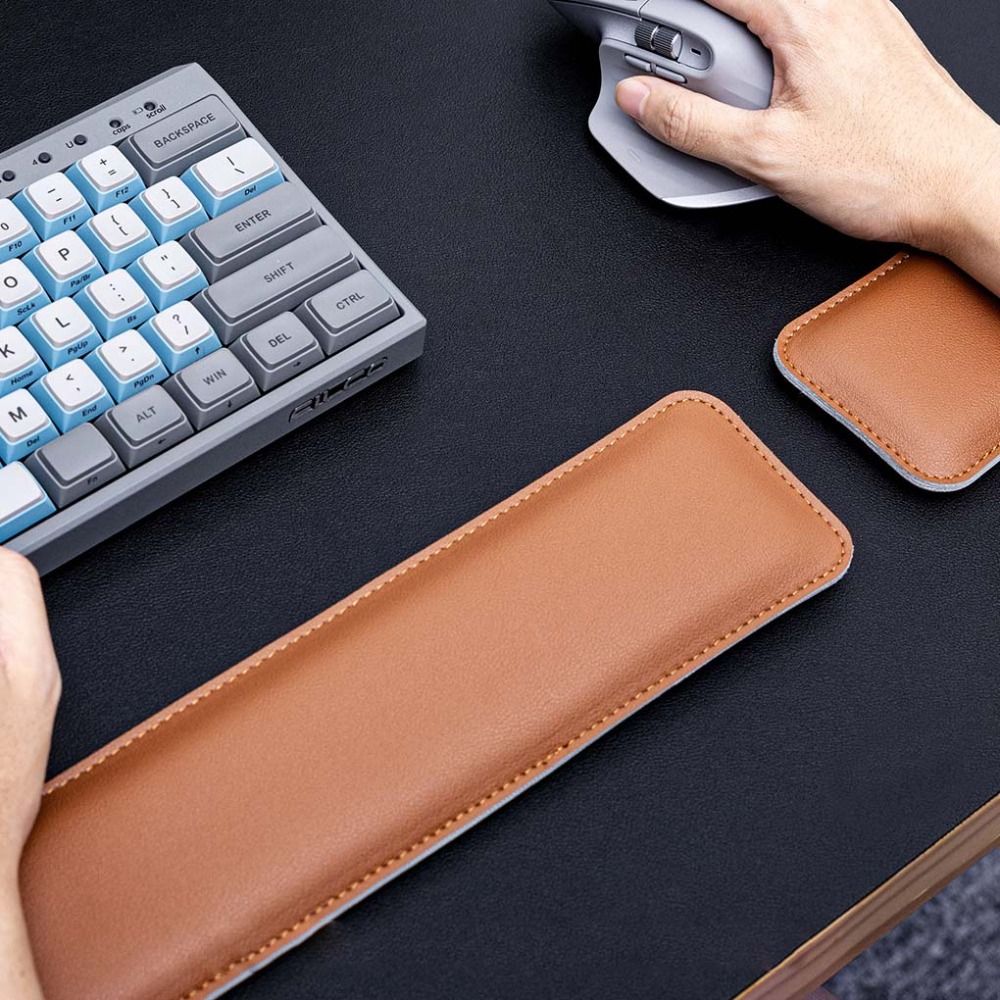 Mouse Pad Portátil de Couro, A - Keyboard Wrist Pad Leather avaliação e preço