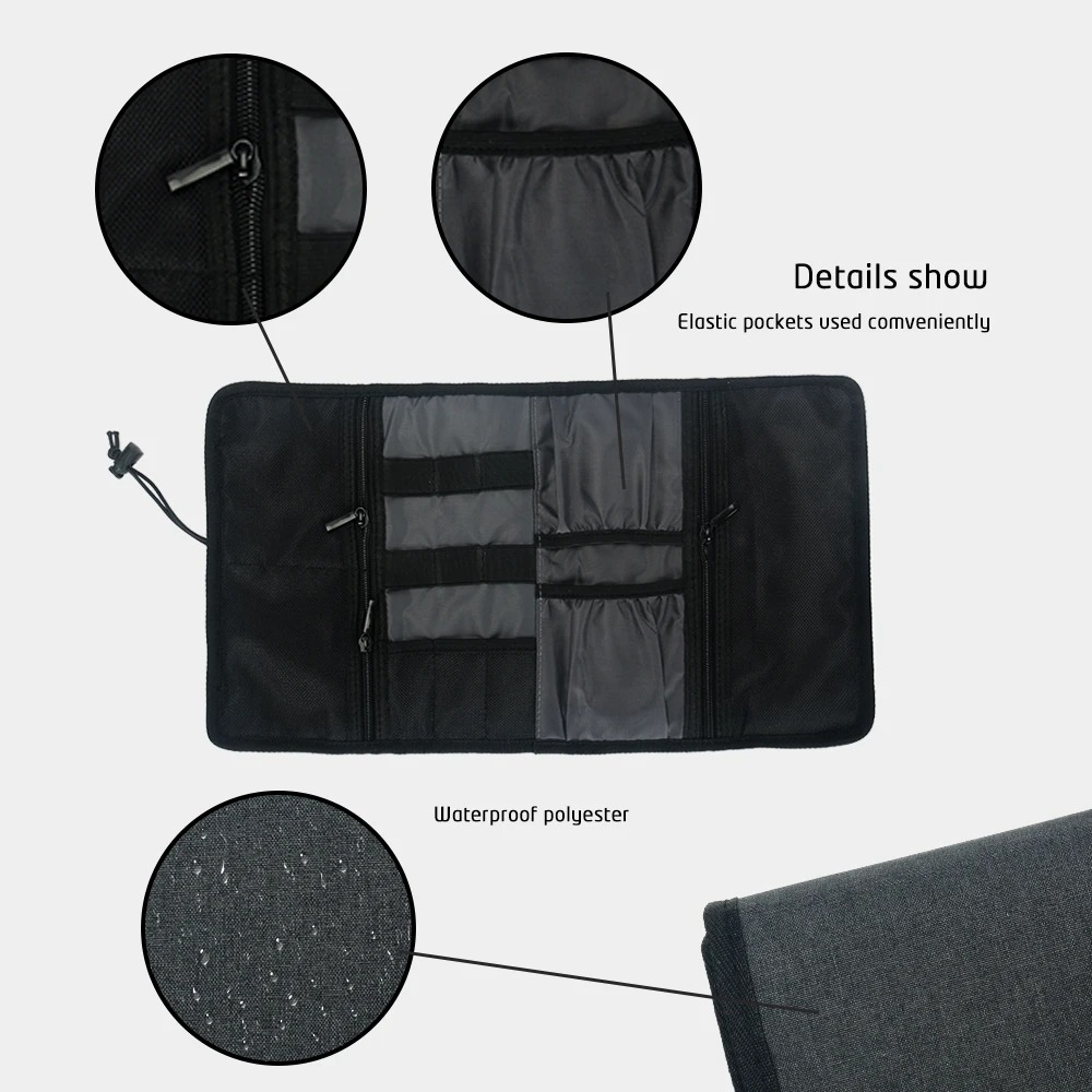 Bolsa de cabo organizadora ele - Tech Accessories Travel Case avaliação e preço