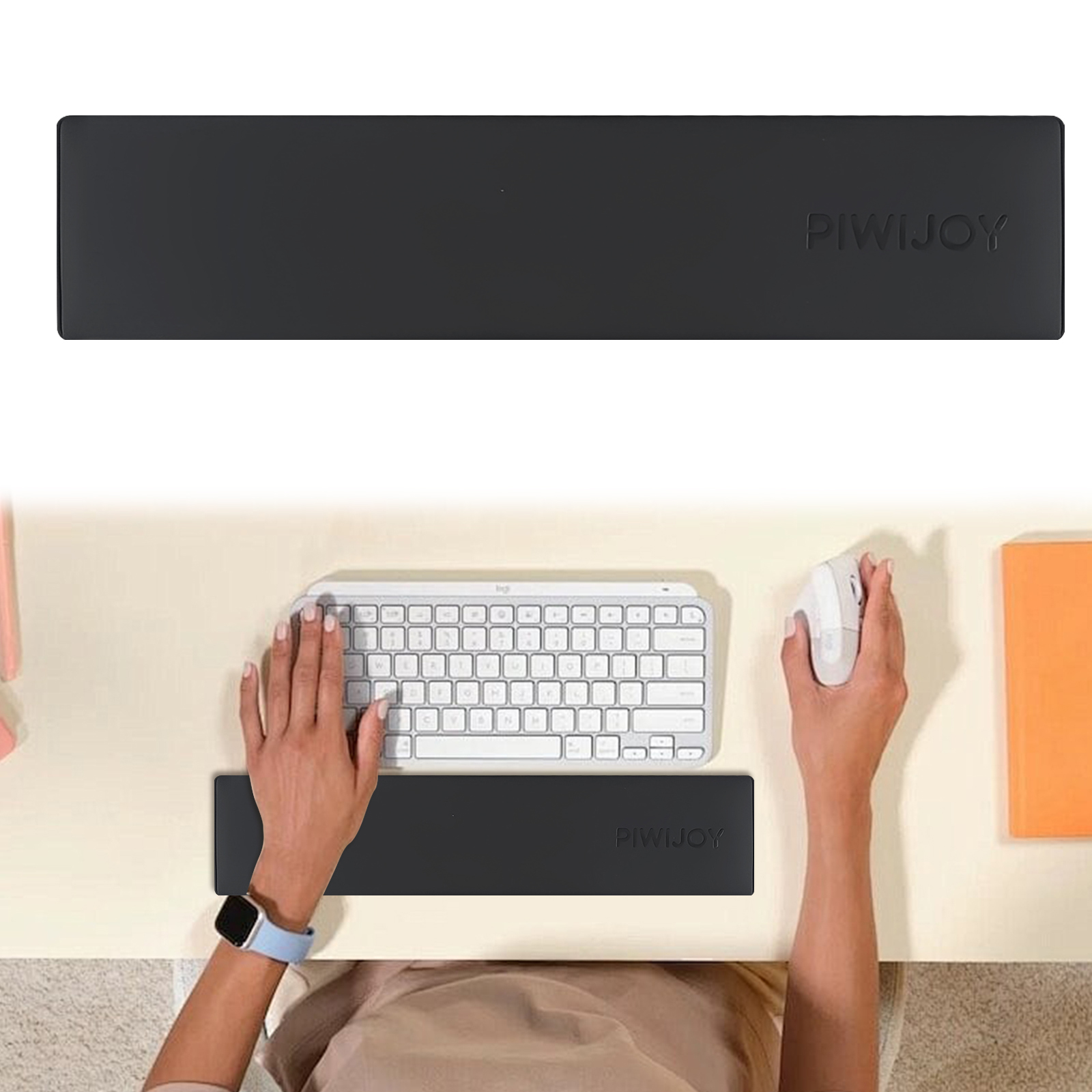 Apoio Ergonômico para Mãos em  - Keyboard Wrist Pad Leather avaliação e preço
