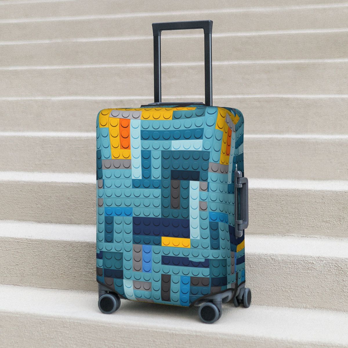 Capa de Mala com Textura de Bl - Tech Accessories Travel Case avaliação e preço