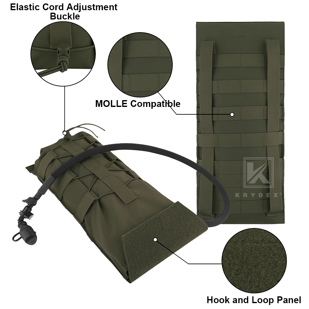 Krydex tático 3l hidratação mo - Tech Accessories Pouch avaliação e preço