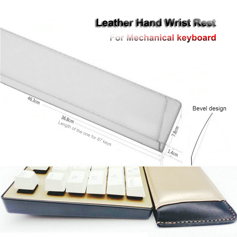 Heculas couro pu mãos descanso - Keyboard Wrist Pad Leather avaliação e preço